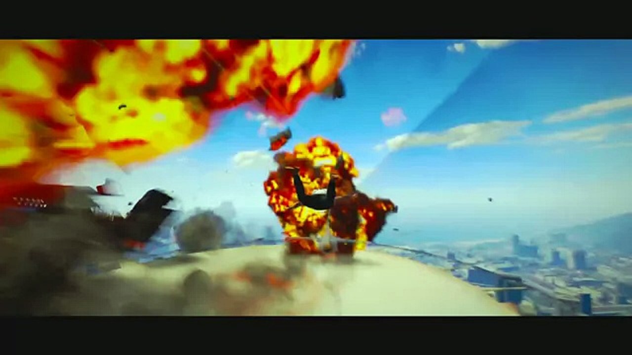 GTA 5 - Montage Saut en parachute !