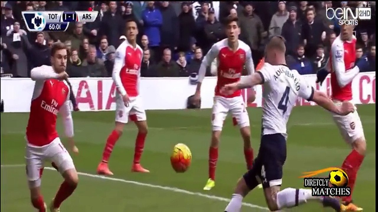 اهداف مباراة ارسنال وتوتنهام 2-2 - [5_3_2016] - شاشة كاملة - فهد العتيبي