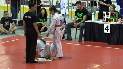 Girls Jiu - Jitsu Martial Art 2015