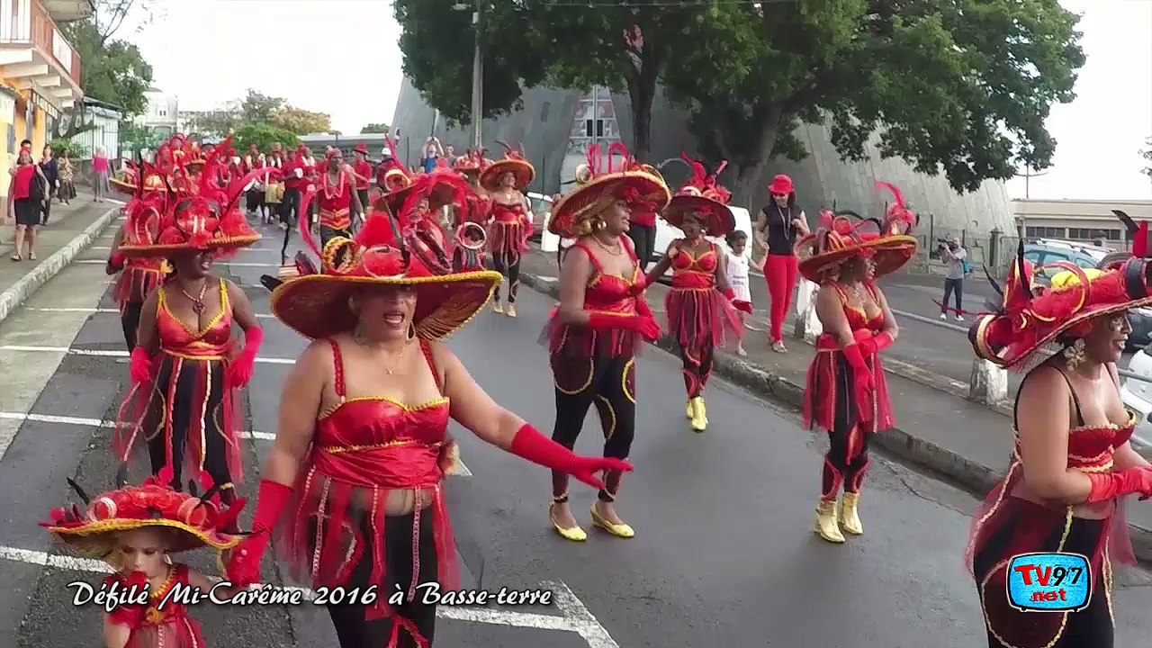 Carnaval Mi Careme 2016 à Basse-terre en GoPro