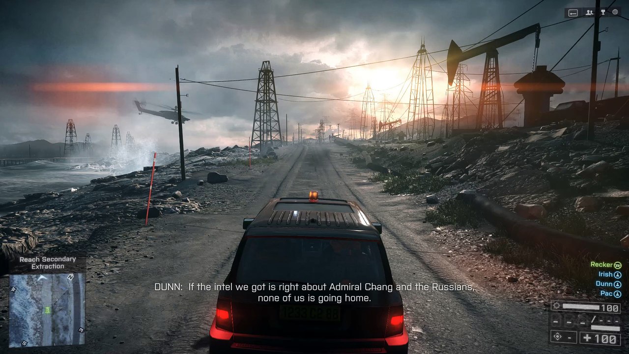 Battlefield 4 (PC) - Singleplayer - The Worst Chopper Pilot!