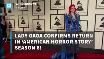 Lady Gaga Confirms Return In ‘American Horror Story’ Season 6!