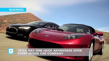 Tesla has one huge advantage over every other car company