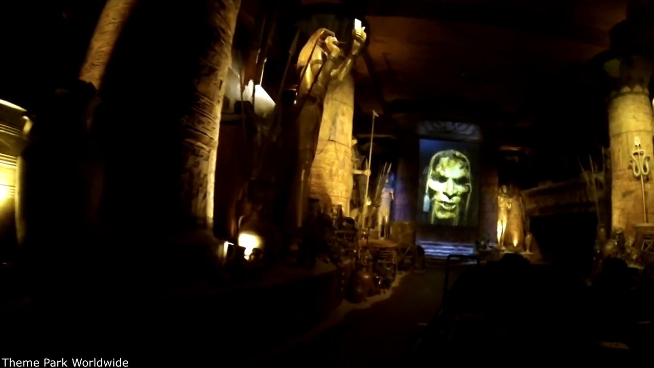 Revenge Of The Mummy The Ride HD On Ride POV Universal Studios Hollywood