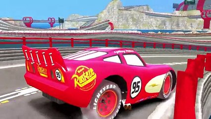 Amazing Spiderman & Superman in Epic Race! Nursery for Children w- Disney Lightning Cars