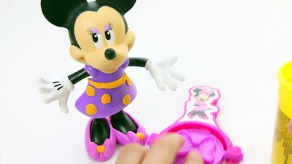 Minnie Mouse Play Doh Dress Gown Prom Dress Mickey Mouse Clubhouse Disney Junior Toys Review