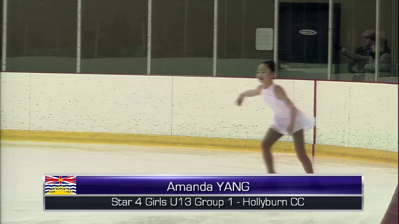 Amanda Yang - Star4 U13 Gr1 - StarSkate Final 2016