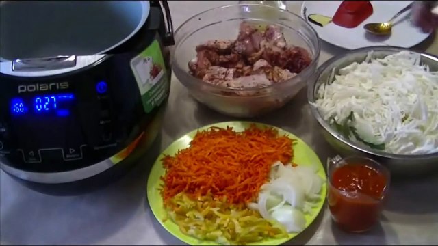 ТУШЁНАЯ# КАПУСТА# С КУРИЦЕЙ #