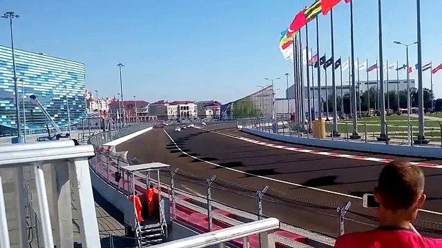 Сочи. Трасса Формула 1. Российские кольцевые гонки. 13.09.2014