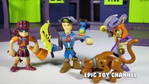 SCOOBY DOO Toy Parody Scooby Doo Haunted Mansion & Pirate Castle   Hunt For Mysterious Mummy