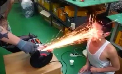 Hold My Beer While I Eat Metal Sparks