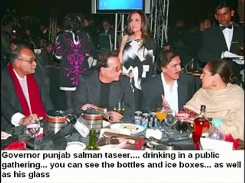 Salman Taseer(Governor Of Punjab) and His daughter Exp-osed