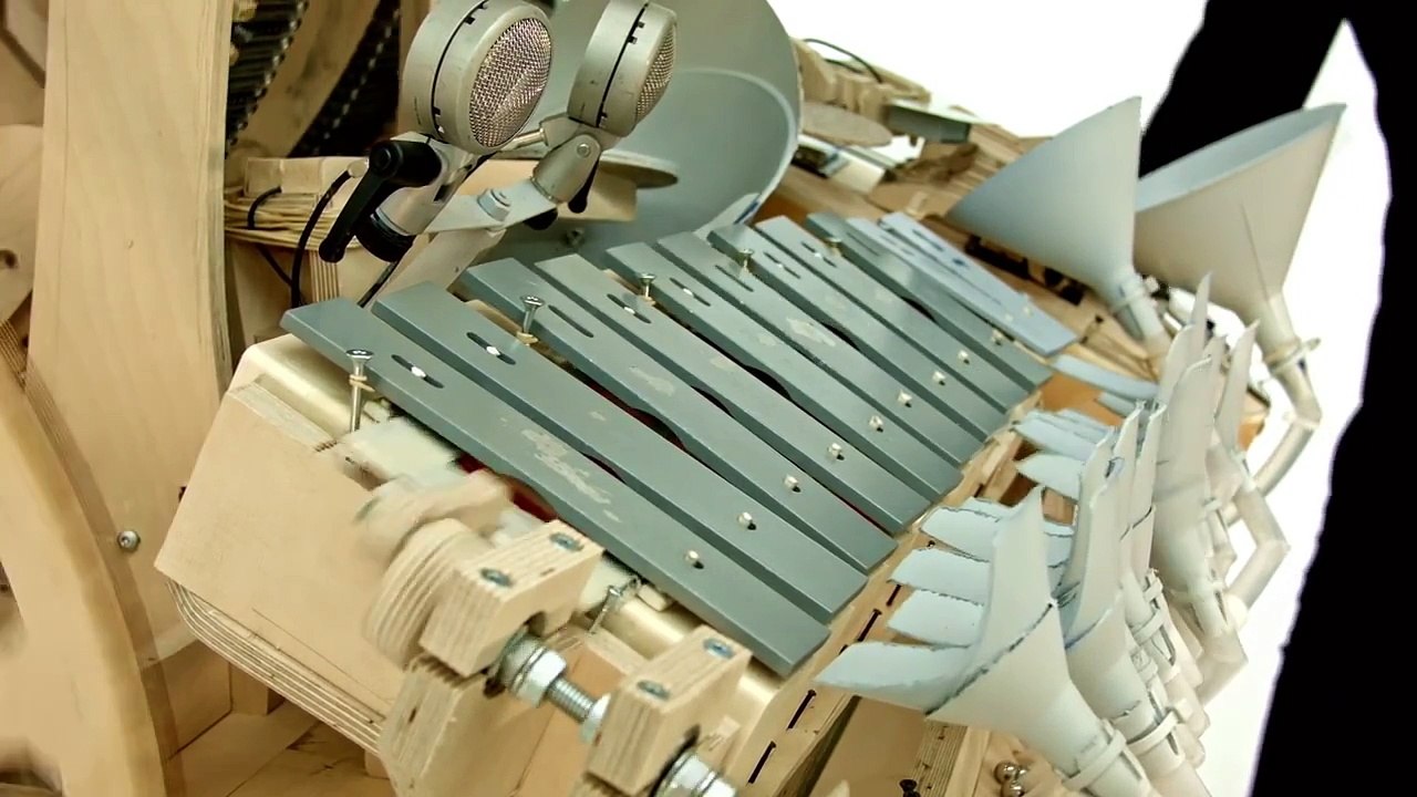 Marble Machine (music instrument using