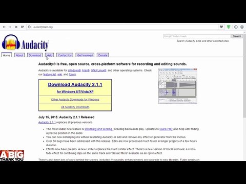 102 Downloading Audacity - Video And Audio Editing Course