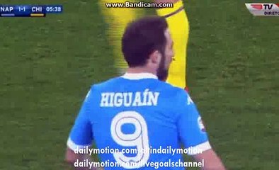 Gonzalo Higuain Incredible Goal HD - SSC Napoli 1-1 ChievoVerona - Serie A - 05.03.2016