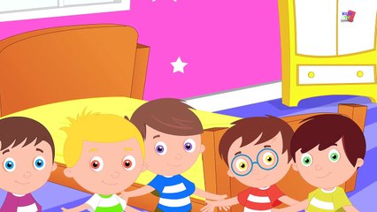 5匹の子ザル | Five Little Monkeys