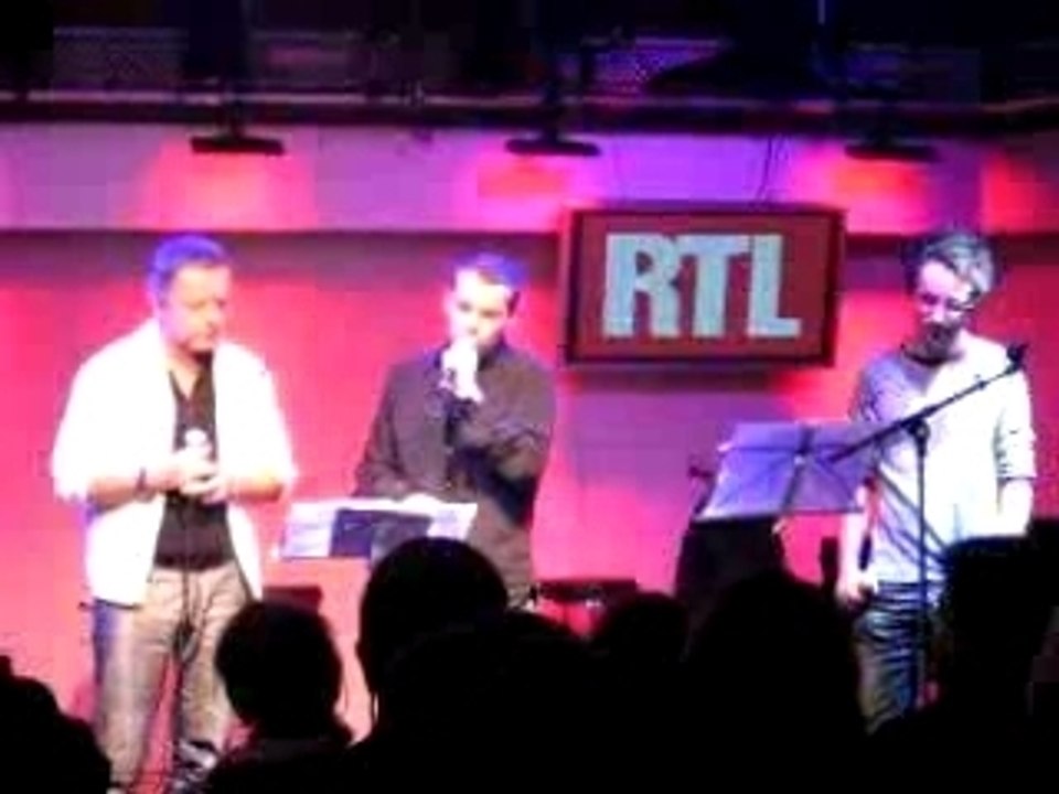 Renaud, Delerm et Benabar chante 100 ans