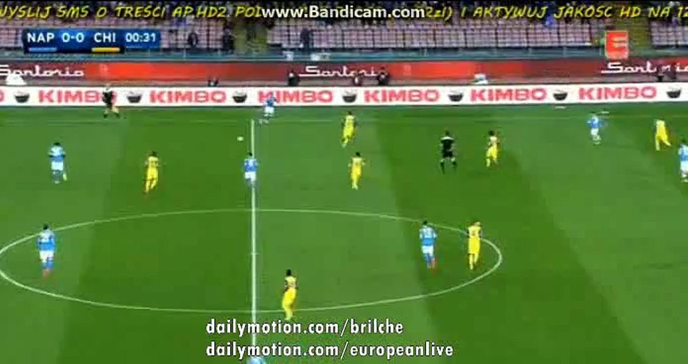 Napoli Fantastic Chance - Napoli vs Chievo 05.03.2016 HD
