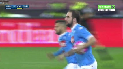 Gonzalo Higuaín 1:1 GOAL HD - Napoli v. Chievo Verona 06.03.2016 HD