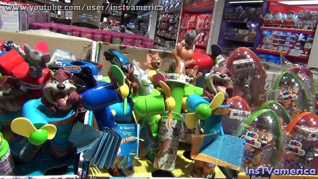 Toys and candy - Looney Tunes, Hello Kitty, Tom and Jerry, TMNT, Planes, Cars, Spider-Man