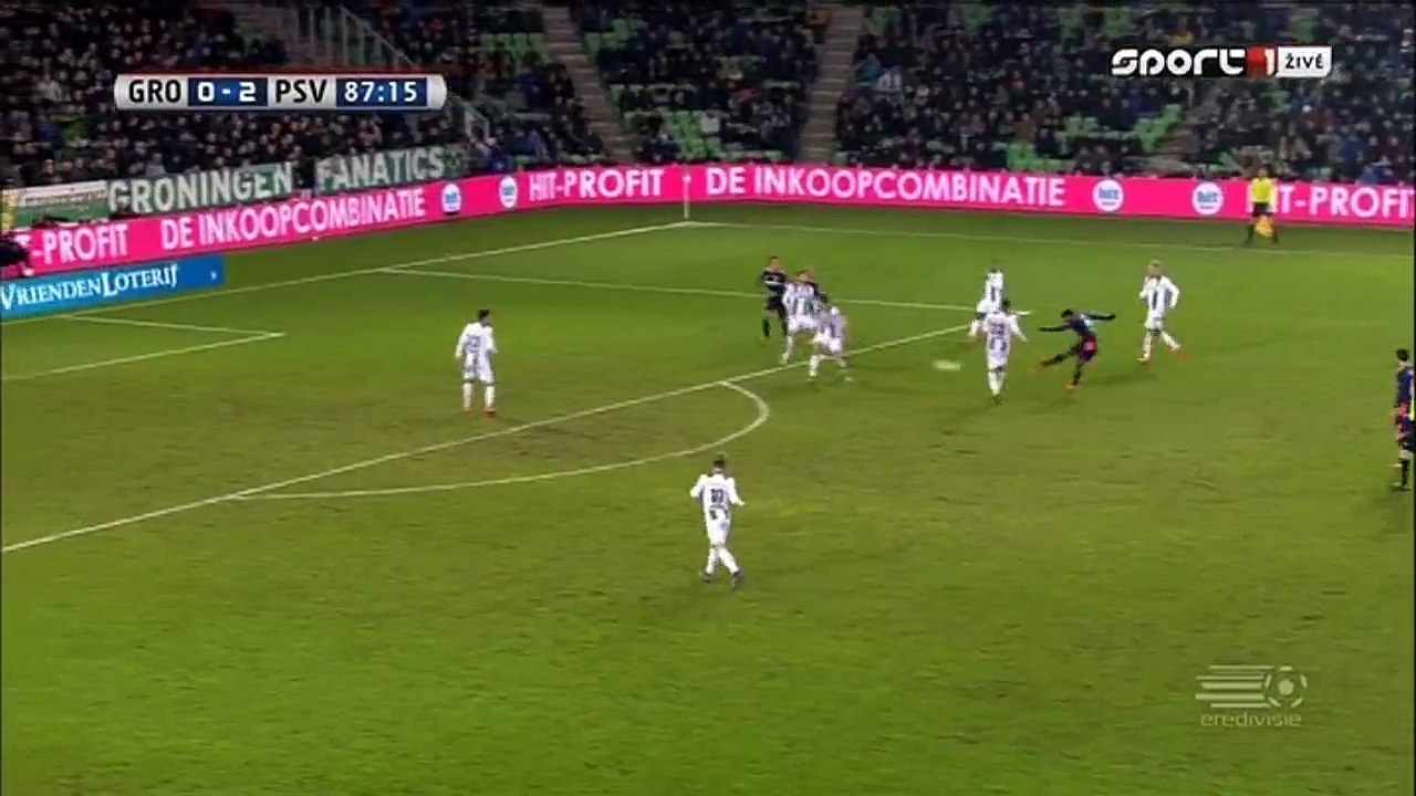 0-3 Jürgen Locadia Goal HD - Groningen v. PSV Eindhoven 05.03.2016 HD