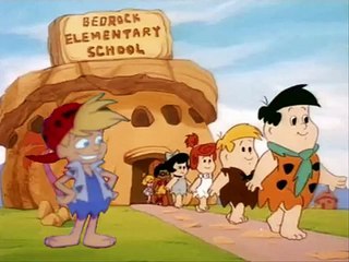 Stony Flintstone Goes to Visit the Flintstone Kids