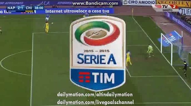 2-1 Vlad Chiricheș Goal HD | Napoli vs ChievoVerona - 05.03.2016