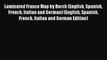 Read Laminated France Map by Borch (English Spanish French Italian and German) (English Spanish