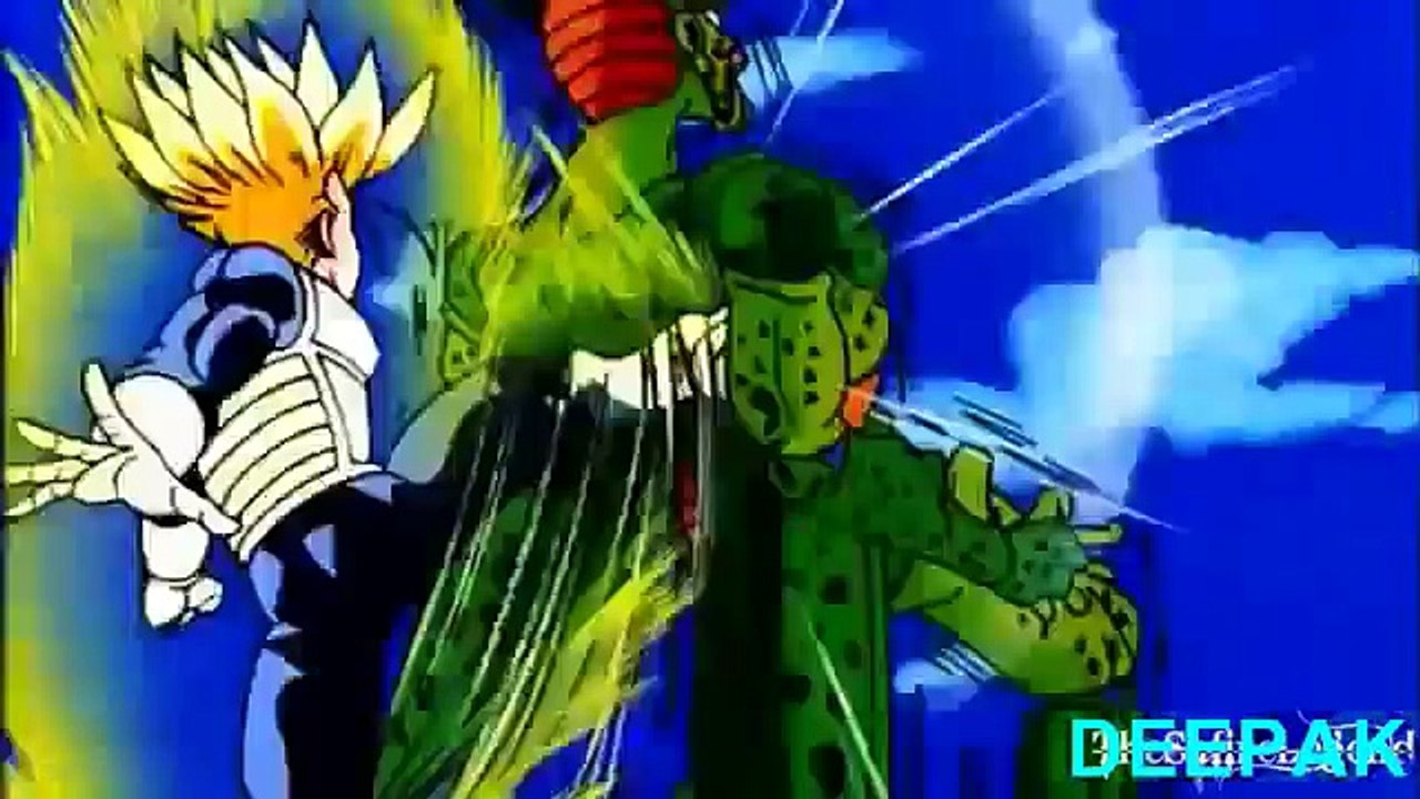 DBZ Future Trunks Vs Cell [Hindi Dubbed]