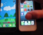 Samsung Galaxy S III and iPhone 5 SANITARYUM Mobile App Comparison