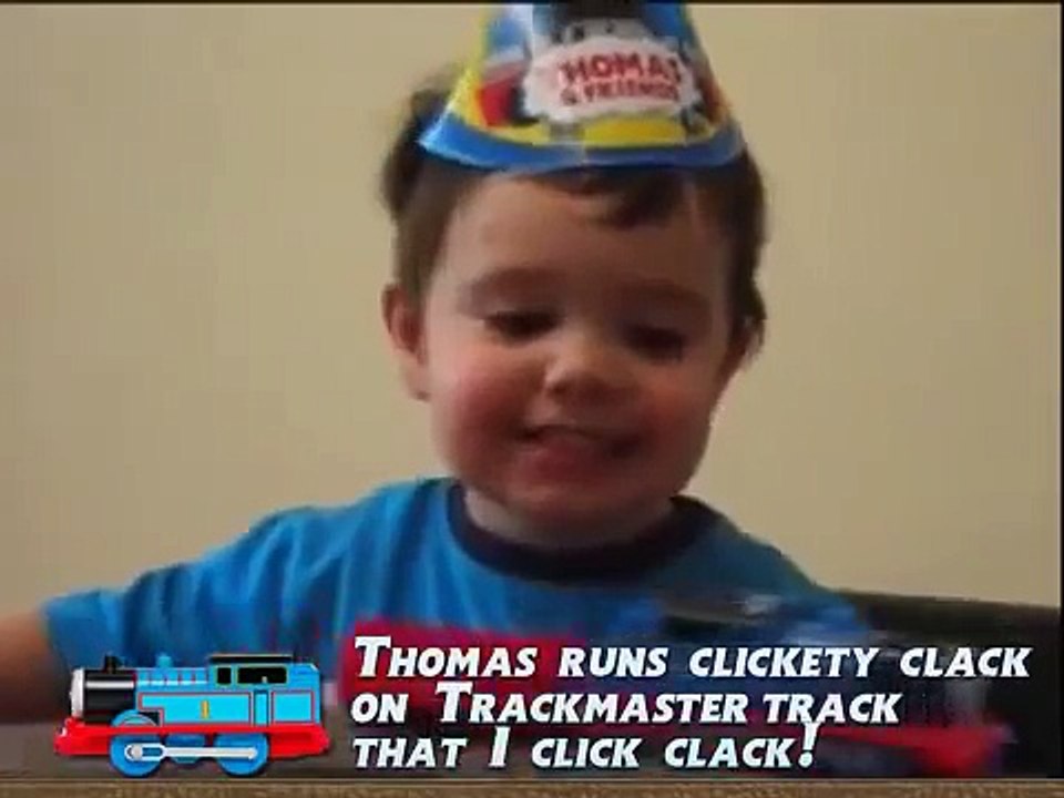 Thomas Runs Clickety Clack on the TrackMaster Track | Thomas & Friends