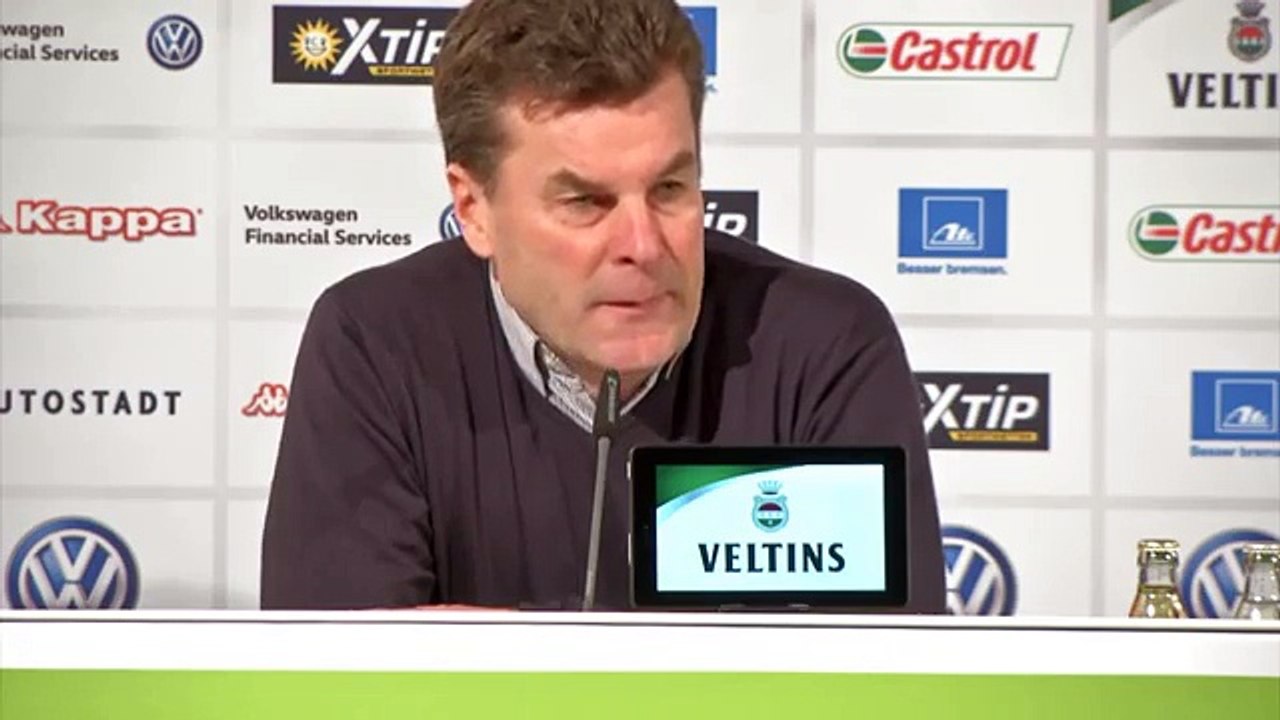 Dieter Hecking lobt Gladbach: "Bärenstarker Gegner" | VfL Wolfsburg - Borussia Mönchengladbach 2:1