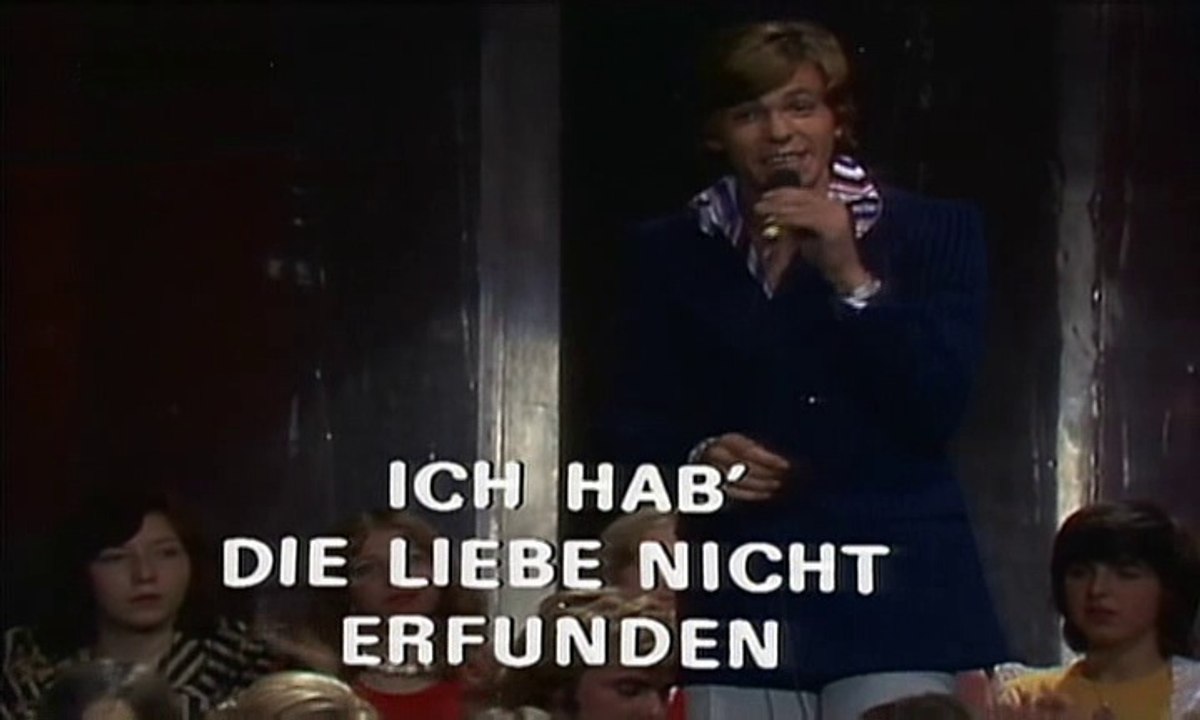 Jürgen Marcus - Ich hab' die Liebe nicht erfunden 1974