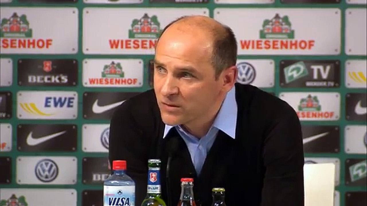Viktor Skripnik: 'Endlich bei den Fans bedankt' | Werder Bremen - Hannover 96 4:1