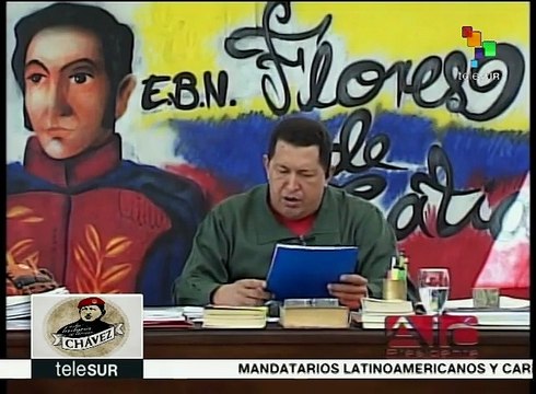 Chávez mantuvo una postura cuestionadora de las potencias hegemónicas