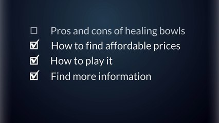 Tibetan healing bowls