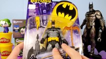 Play Doh Batman Surprise Egg Toys Scribblenauts DC Universe Mystery Minis - Disney Cars To