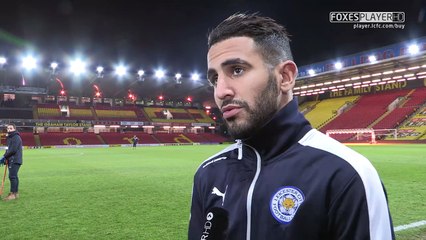 Mahrez après son but décisif: "Pas de pression, nous devons continuer comme ça!"