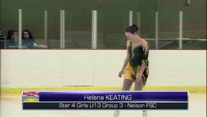 Amy Slater - Star 4 U13 Gp 3 - StaRSKATE FINAL 2016