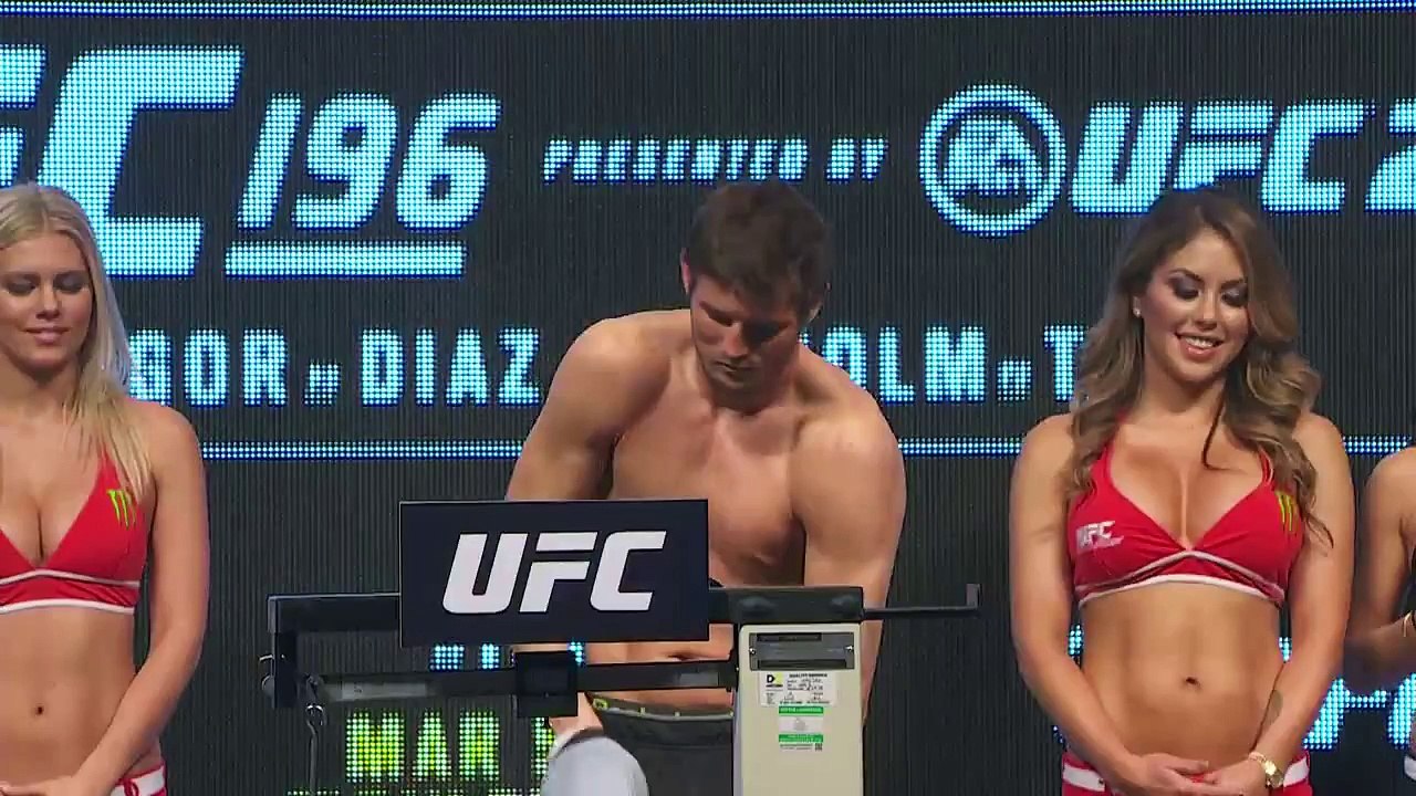 UFC 196: Official Weigh-in