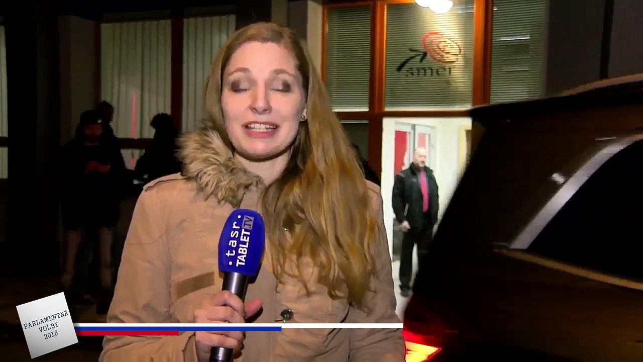 ZÁZNAM: Vstup z centrály SMER-SD