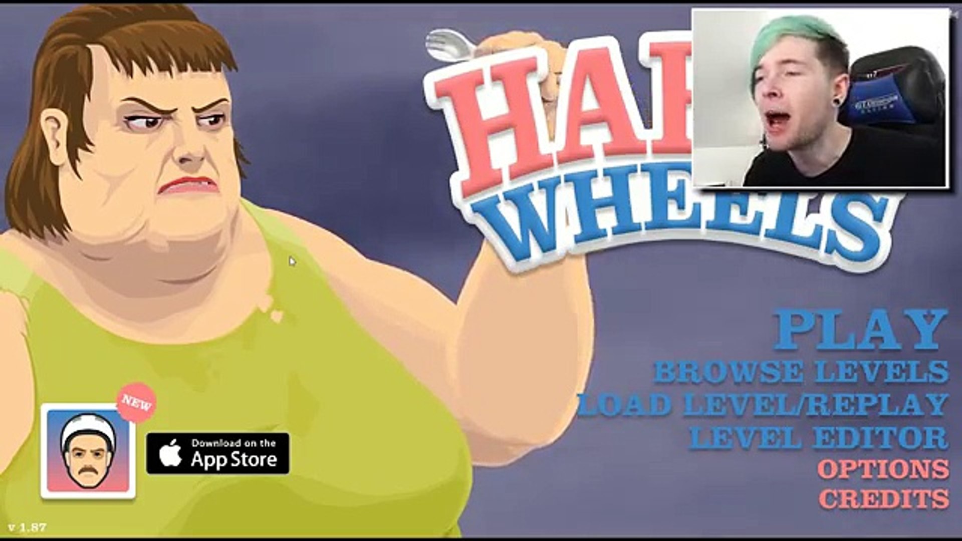 EATEN BY A MONSTER!! - Happy Wheels - video Dailymotion
