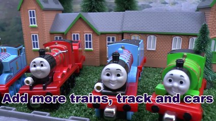 Play Doh covered Disney Cars 2 Lightning McQueen Thomas And Friends Take N Play Spills & T