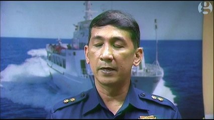 Philippine coastguard spokesman on North Korean boat impounding