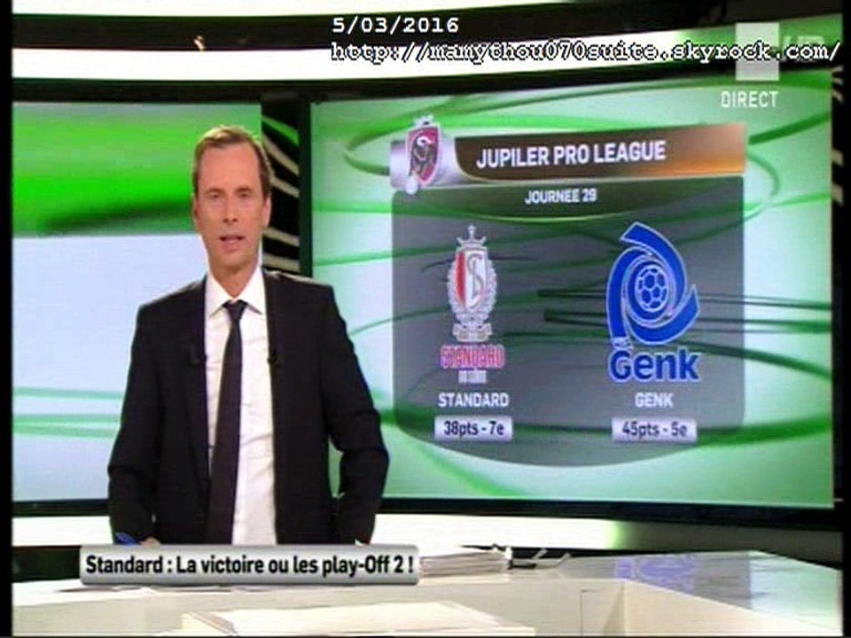 Standard-Genk (source RTBF)