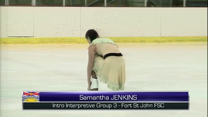 Samantha Jenkins - Intro Interp Gr3 - StarSkate Final 2016