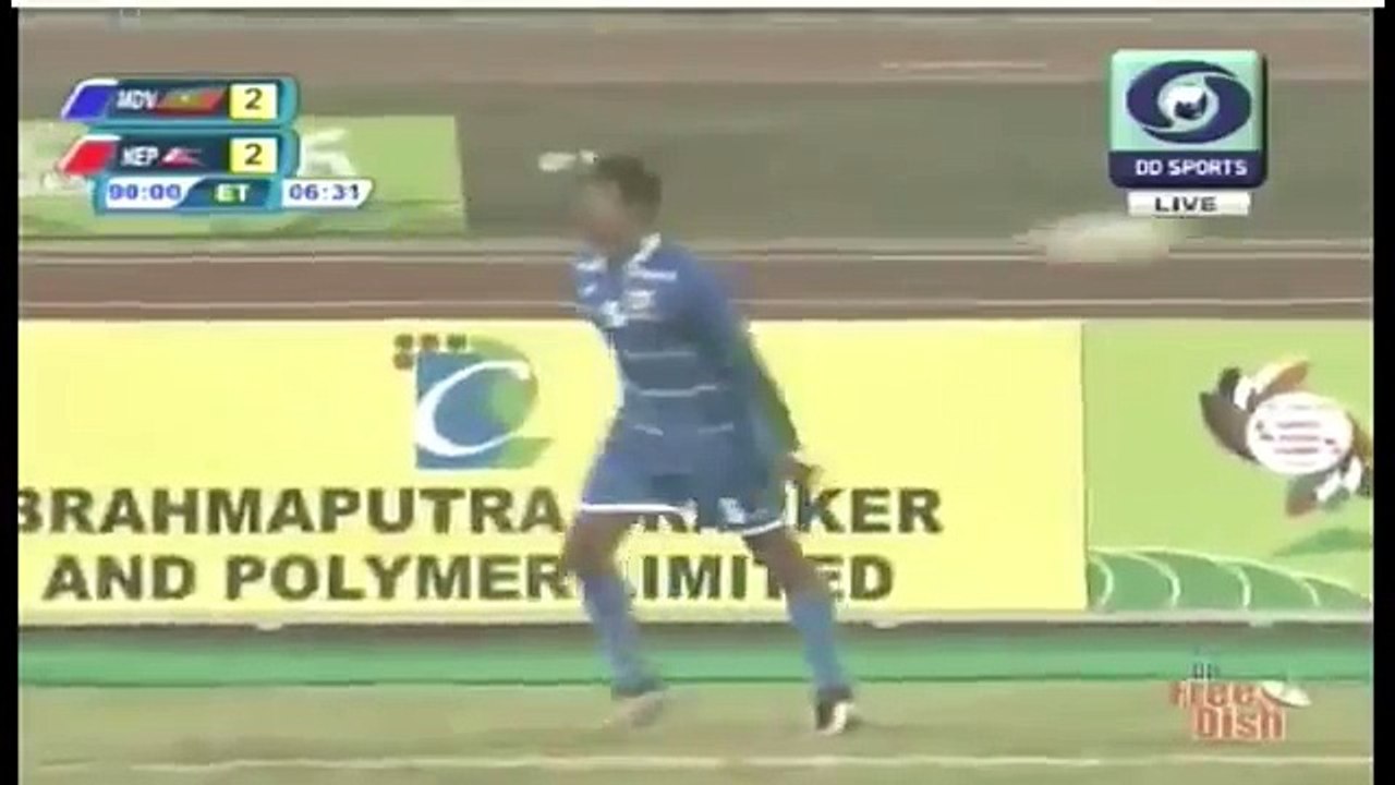 Nepal vs Maldives South Asian Game Male Football Semifinal Extra Time Highlight (News World)