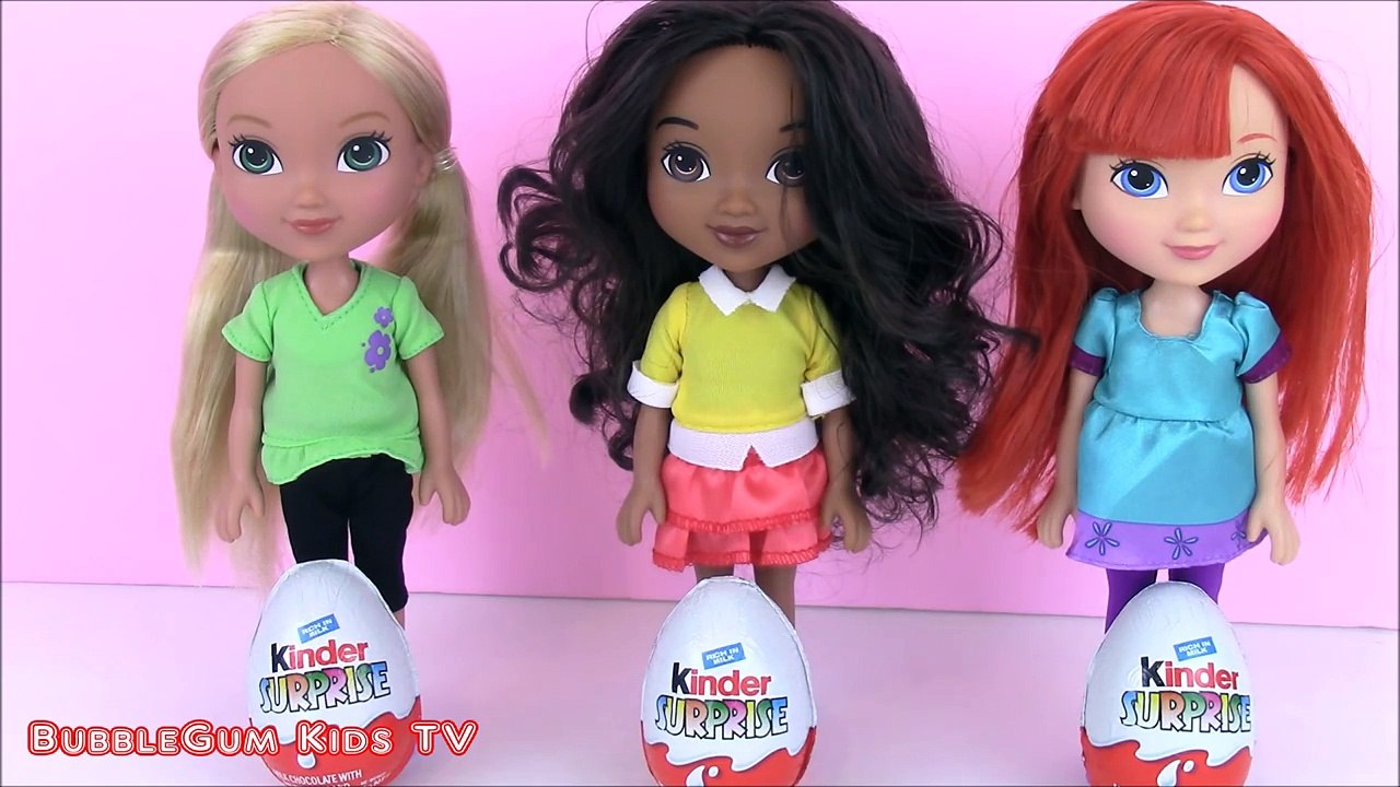 Dora and Friends Into the City Alana, Emma and Kate Kinder Egg Surprise!