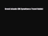 Download Greek Islands (DK Eyewitness Travel Guide) Free Books