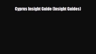 PDF Cyprus Insight Guide (Insight Guides) Read Online